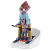 Lemax Figurines Lemax Fugurines, Mommy & Me Ski